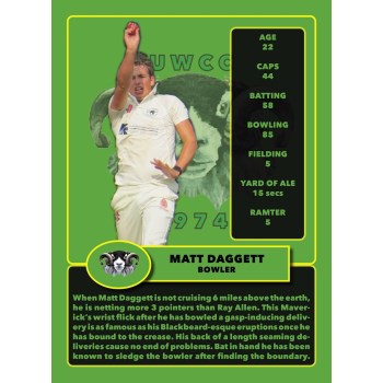 Sponsor Matt Daggett