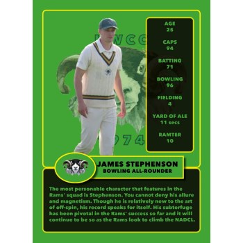Sponsor James Stephenson