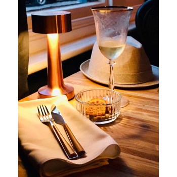 Meal at Le Petit Vin Restaurant