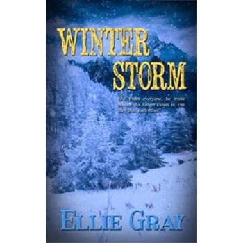 LOT 9: A signed copy of the romantic suspense novel Winter Storm