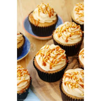 12 Delicious Cupcakes ~ Choose between Salted Caramel & Chocolate Cherry