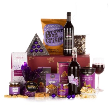 `Silent Night` Christmas Hamper [Value £60] - Eat, Drink & Be Merry!!