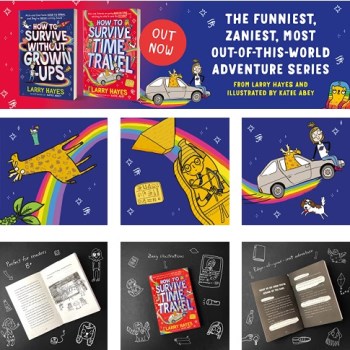 Be Immortalized in Fiction - Name a character in a Larry Hayes book + A signed, advance proof copy