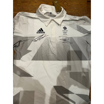 Signed Tokyo Olympics Team GB Golf Playing Shirt