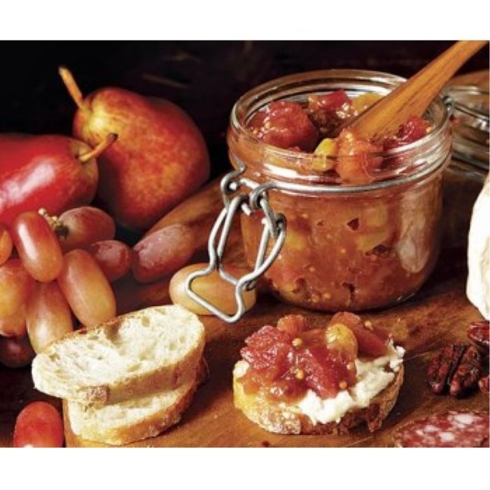 5 jars of homemade jam, chutney and marmalade 1