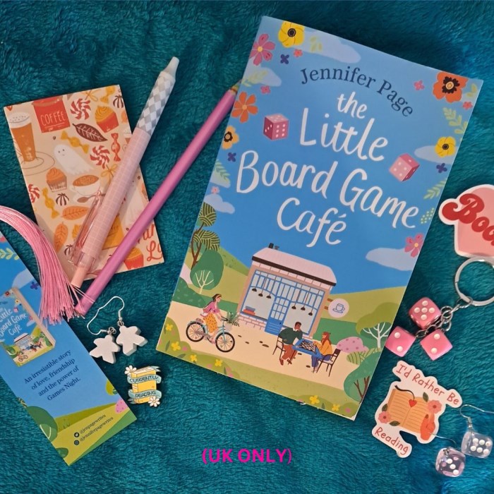 Win a signed copy of The Little Board Game Cafe by Jennifer Page