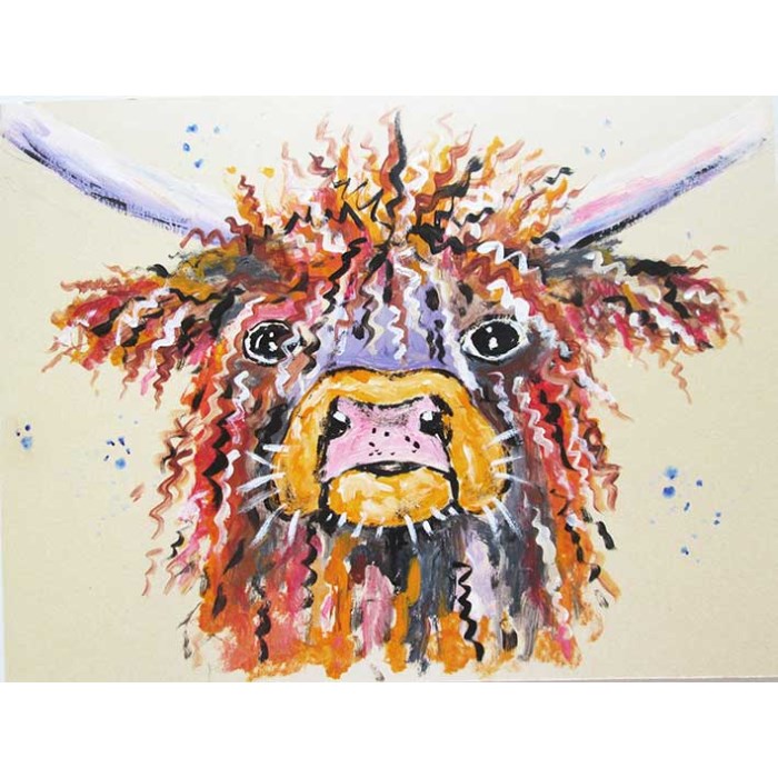 Lot 6 Marjan van der Kooi: Highland cow