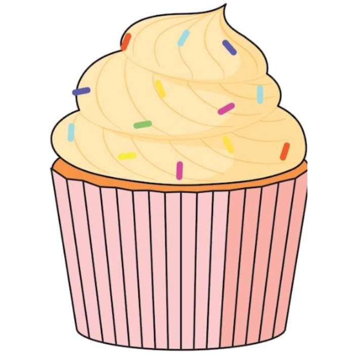 24 iced vanilla cupcakes [1]