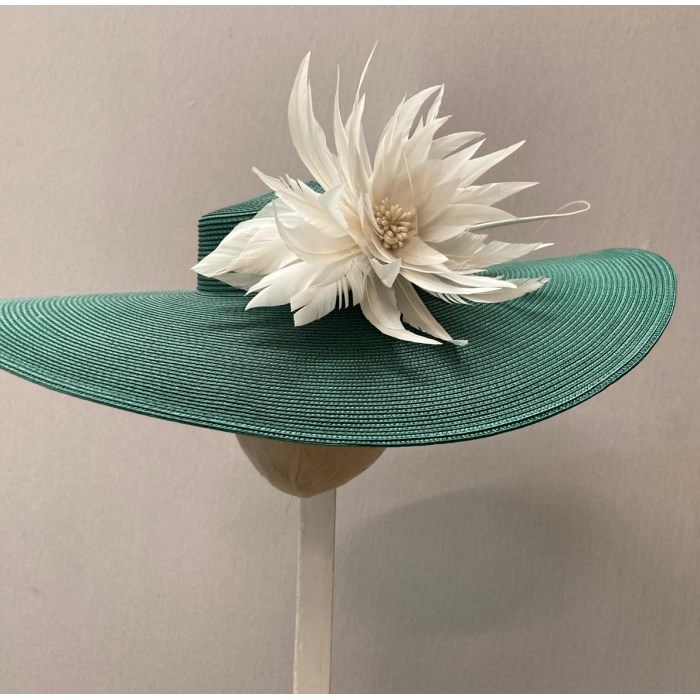 Ascot-inspired Head Piece by V V Rouleaux