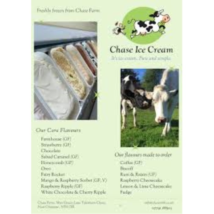 Chase Farm Ice cream
